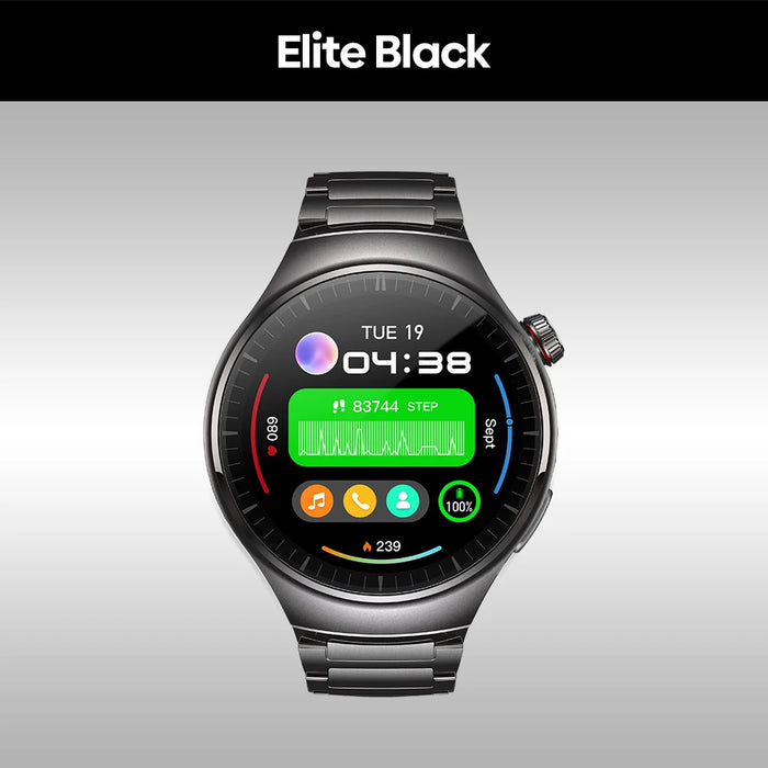 Standalone 4G Smart Watch  GPS Fitness Tracker Elite Black