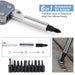 Multitool 6-in-1 Adjustable Wrench Pocket Hand Tool Kit with Screwdriver and Folding Knife for versatile outdoor and indoor use