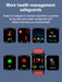 Smart Health Watch RedJ with TPU ultra-thin airbag technology