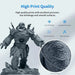 Quick-curing LCD printing material for 3D printers