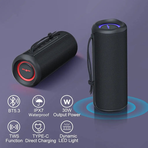 IPX7 waterproof rating, perfect for outdoor adventures