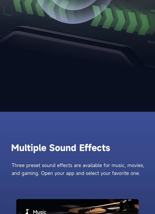 Mini Bluetooth Soundbar with Subwoofer RGB and Mic