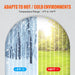 Clear visibility and durability with 3mm thickness