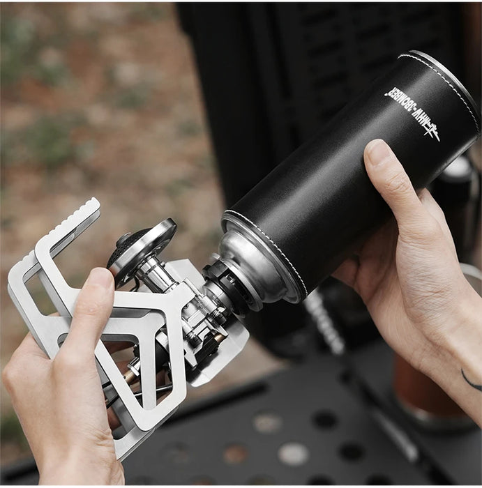 Outdoor Travel Stove with Adjustable Flame
