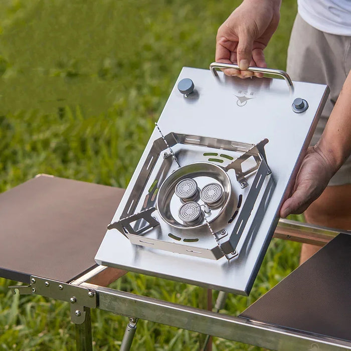 7500W IGT Gas Stove for Outdoor Cooking & BBQ