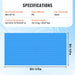 32 x 16ft 16mil Rectangle Solar Pool Cover for Inground & Above Ground Swimming Pools – Heat Retention, UV Protection, Energy-Saving Design