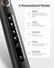Cordless Water Dental Flosser Portable Oral Irrigator White IPX7 USB for convenient oral hygiene