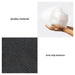 Non-slip base grey plush dog bed for secure placement on any floor