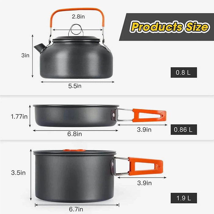  Efficient heat transmission for faster cooking outdoors 