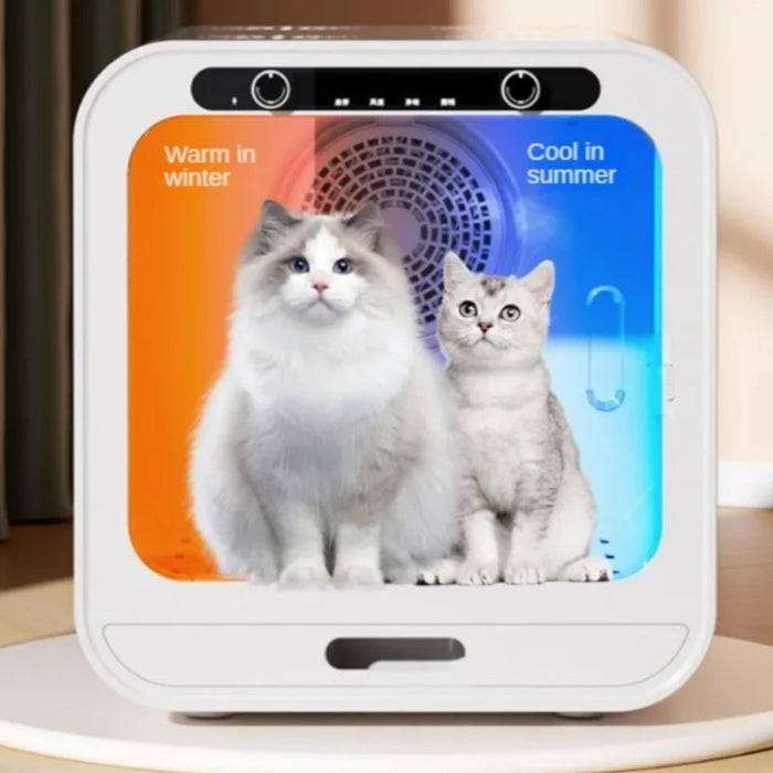 1000W Automatic Pet Hair Dryer with Grooming Box