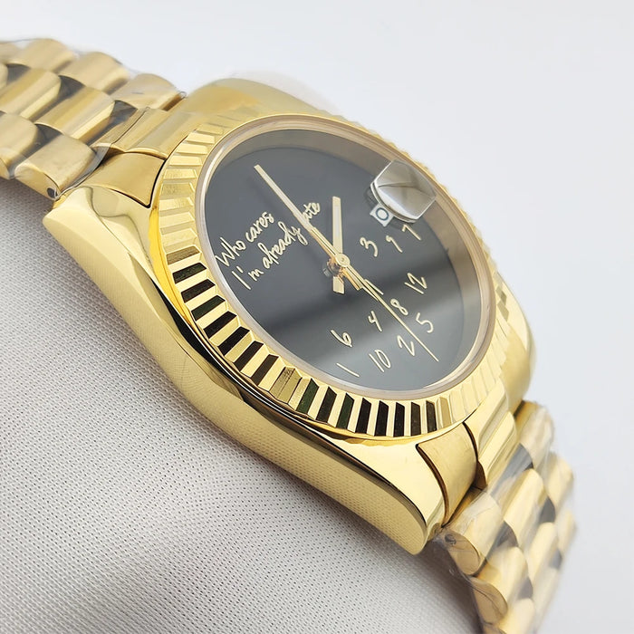 Stainless Steel Men’s Watch with NH35 Movement
