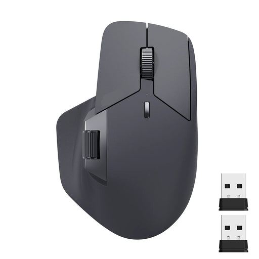 Rapoo MT760L Light Black Wireless Bluetooth Mouse for multi-device connectivity