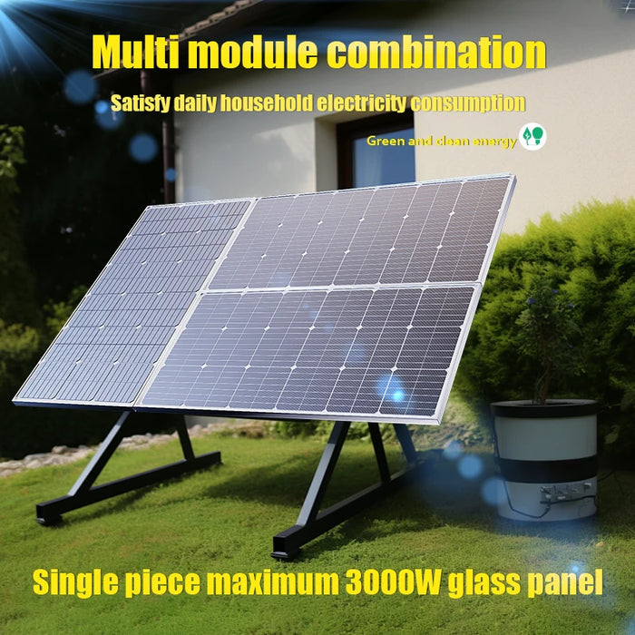 1000W 18V Rigid Solar Panel for Camping or Home