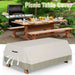 durable and weather-resistant picnic table cover for year-round protection