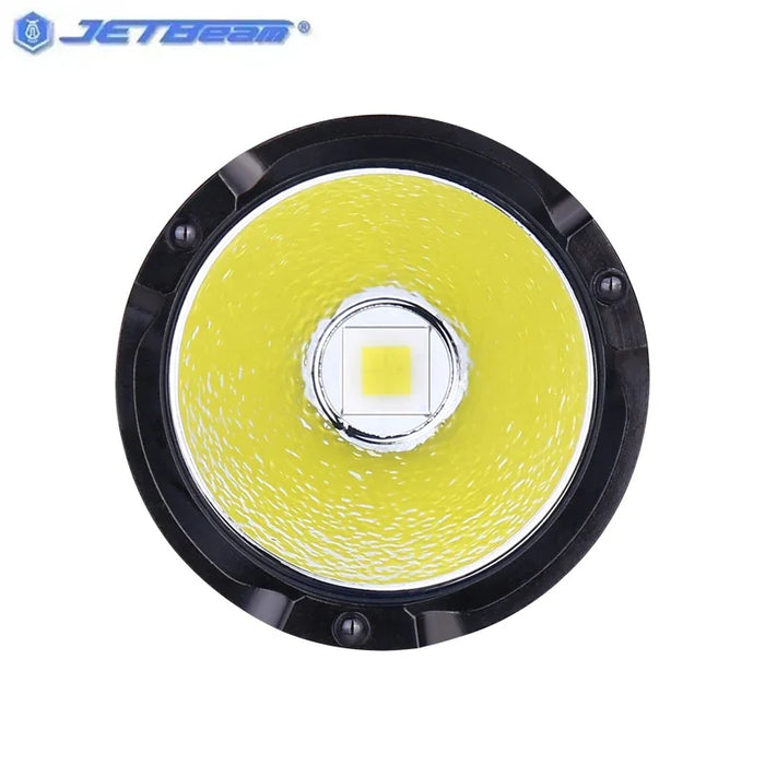 Black 21700 Battery Flashlight 5000LM Outdoor Tactical Light
