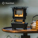 Portable outdoor oil lamp stove with dual lighting and heating functions