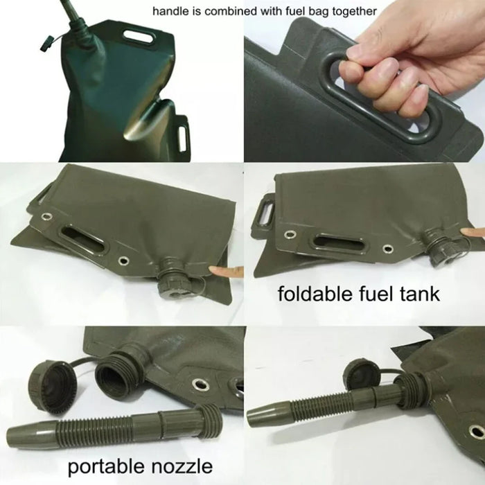 5L Portable Fuel Tank Designed for Off-Road Adventures