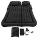 Brand new inflatable mattress with headrests, storage bag, inflation pump, air nozzle, and patch kit included