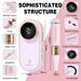 Nail drill 40000RPM pink cordless electric file for acrylic and gel nails