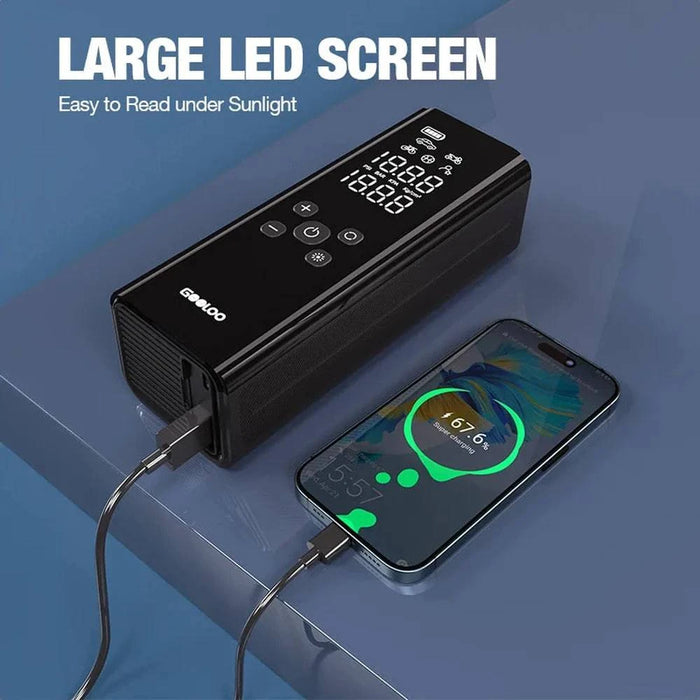 Built-in LED lamp provides visibility in low-light situations
