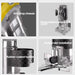 Versatile and lightweight wood router milling engraving slotting machine