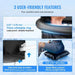 Durable multi-layer construction made from a 3-layer composite material