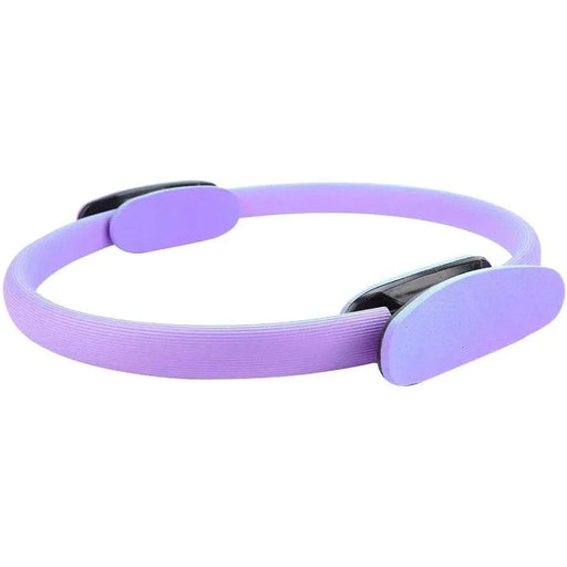 
Lightweight Portable Yoga Circle in purple for resistance training and body shaping