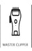 High-performance professional hair trimmer with zero-gapped T-blade and magnetic motor