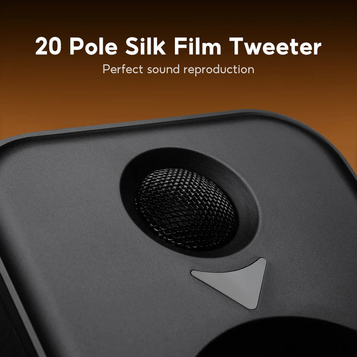Portable Wooden Studio Monitor with Subwoofer Output