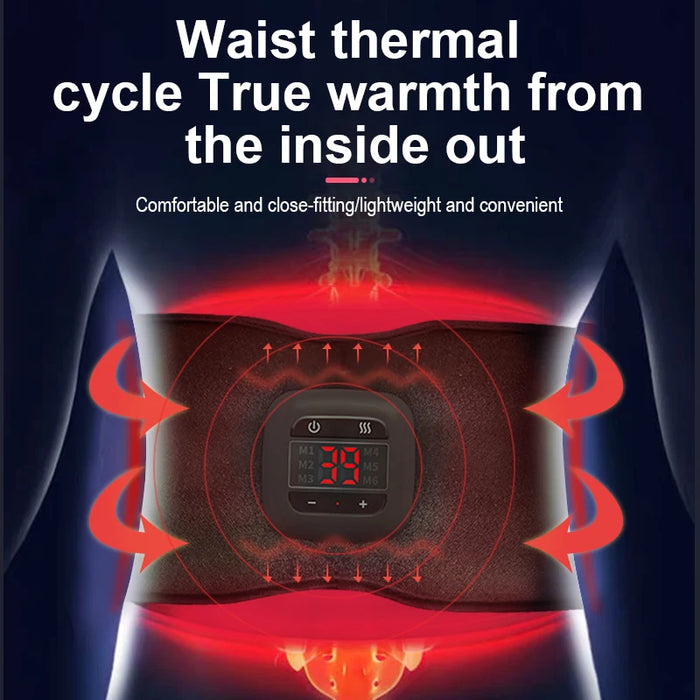 Heating function for muscle relaxation and improved circulation