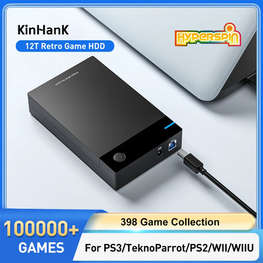 All-in-one video game console with massive game collection