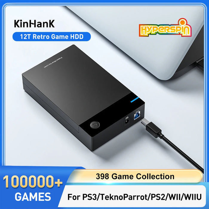 All-in-one video game console with massive game collection
