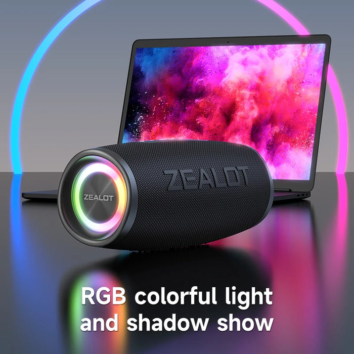 Waterproof 40W Outdoor Bluetooth Speaker with 12H Playtime