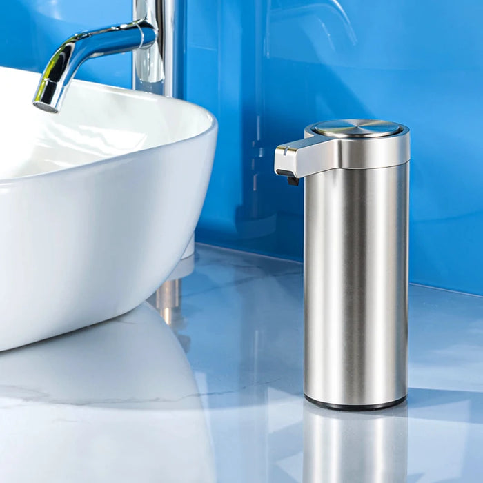 Stainless Steel Automatic Liquid Soap Dispenser – Hands-Free