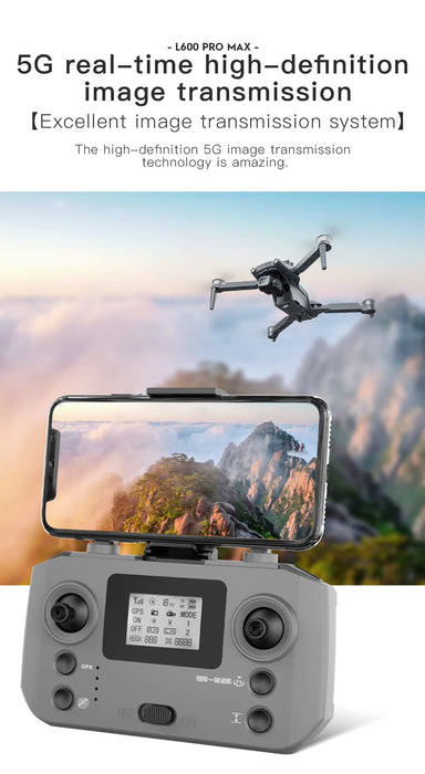 4K GPS Drone with Obstacle Avoidance and Dual Camera