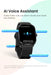 Long Battery Life Smartwatch with 201” AMOLED HD Display