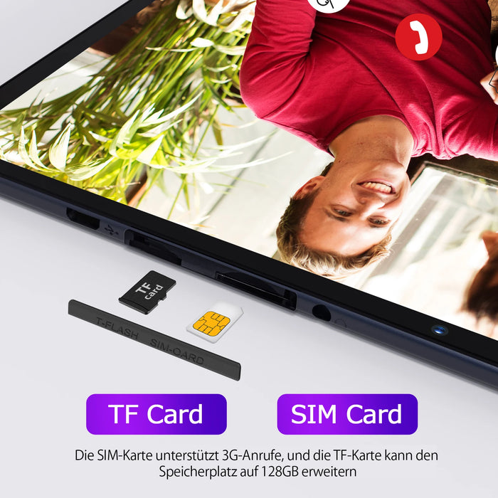 10.1" Android Tablet | 64GB, 3G, Dual Cameras