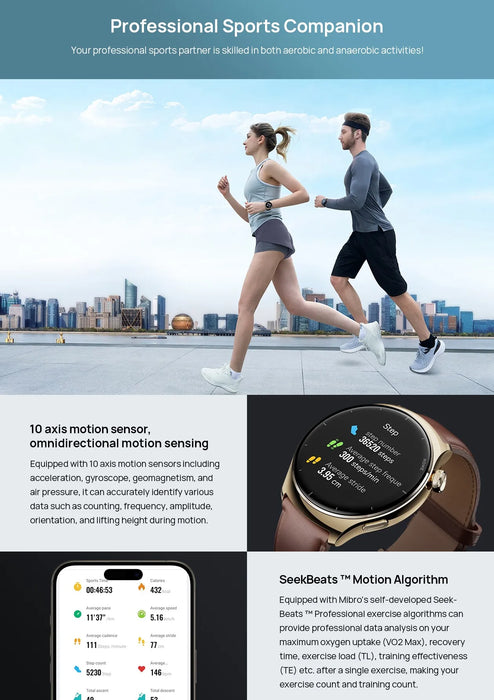 Smartwatch with Customizable Dials and Multiple Stylish Watch Faces