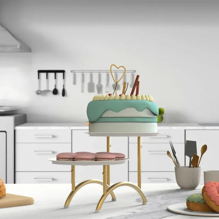 Platinum color finish complements any décor and style
