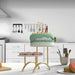 Platinum color finish complements any décor and style