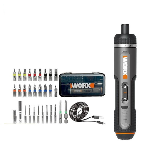 Lightweight and easy-to-handle cordless electric screwdriver set