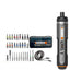 Lightweight and easy-to-handle cordless electric screwdriver set