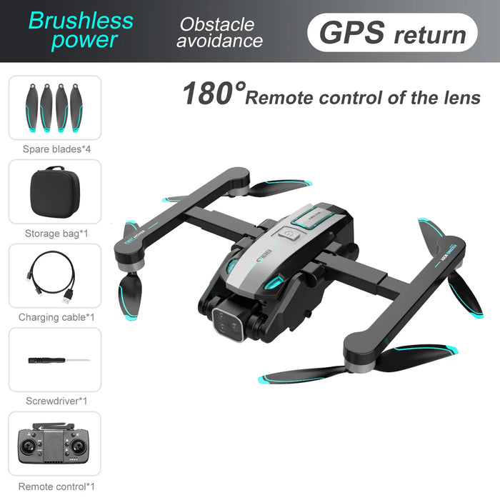 GPS Drone with 6K Dual Camera & Obstacle Avoidance
