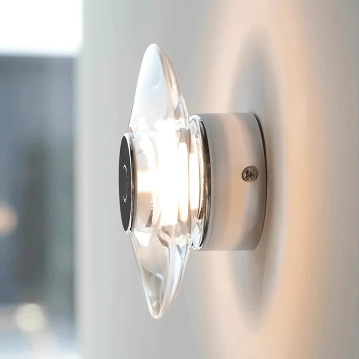 Elegant Crystal LED Wall Lamp for Living Room Decor