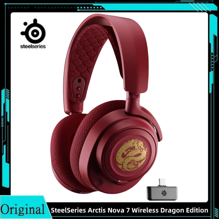 Wireless Gaming Headset with 360° Audio and 38h Battery