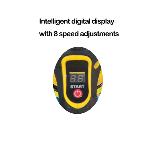 Professional car polisher with 8 speed settings and 320W motor