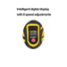Professional car polisher with 8 speed settings and 320W motor