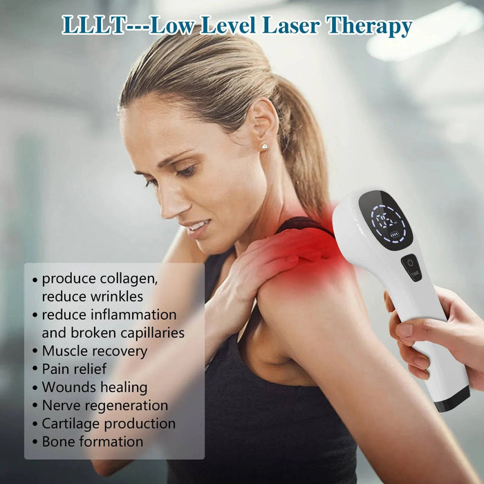 Compact and Portable Laser Therapy Device for Home Use