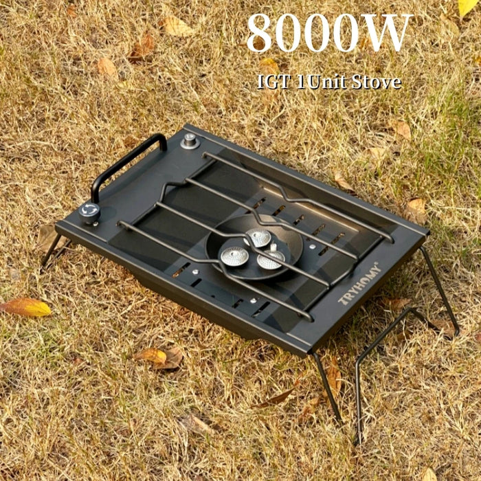 Portable 8000W Gas Stove for Outdoor Cooking