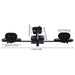 Leg Stretching Trainer: Ergonomic design and high load-bearing capacity for safety and stability